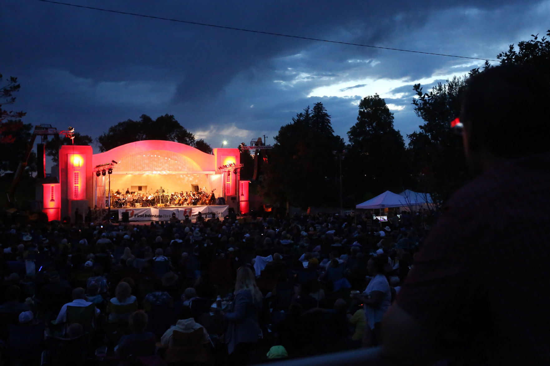 Washington Park band shell